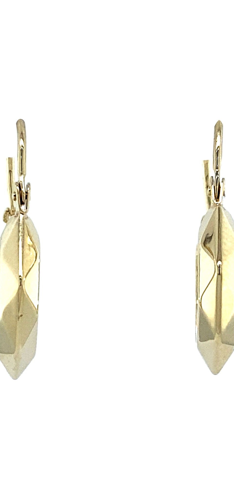 Vintage 14K Gold Fisherman's Earrings